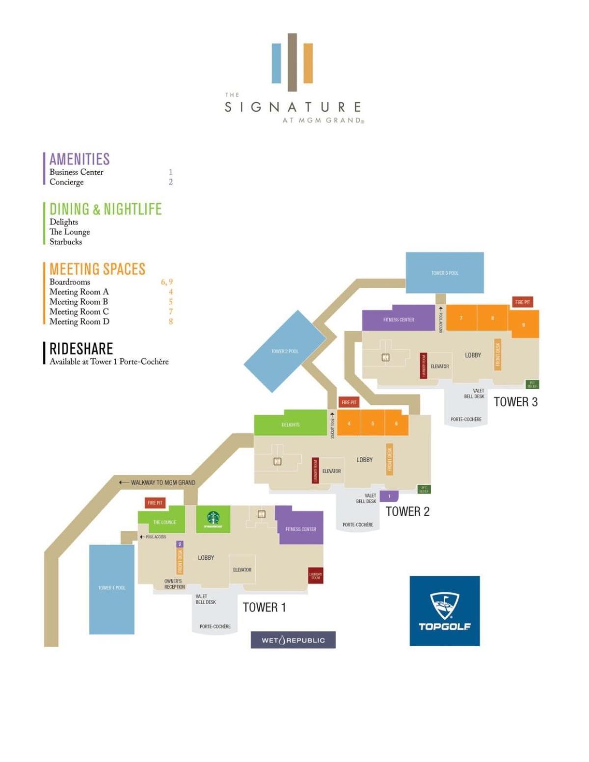 לאס וגאס Mgm Signature-17-718 Jacuzzi Studio מראה חיצוני תמונה